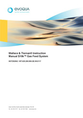 Evoqua WALLACE & TIERNAN S10k Instruction Manual
