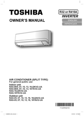 Toshiba 07TKVG-UA Owner's Manual