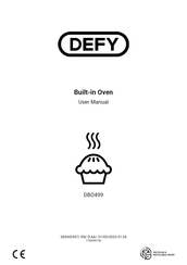 Defy DBO499 User Manual