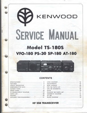 Kenwood SP-180 Service Manual