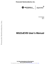 Motorola Digital DNA M523 EVB Series User Manual