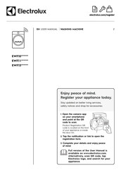 Electrolux EWF11 Series User Manual