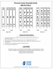 Store More SMS-05-V39-U Assembly Manual