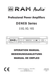 Ram DENEB 2.5Q Operation Manual