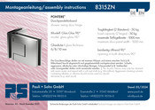 Pauli + Sohn PONTERE+ 8315ZN Assembly Instructions Manual