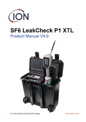 ION SF6 LeakCheck P1 XTL Product Manual