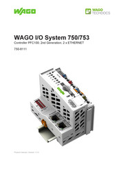 WAGO 750-8111 Product Manual