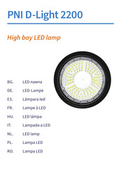 PNI D-Light 2200 Manual