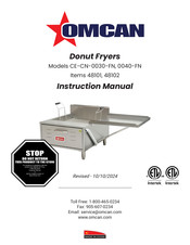 Omcan CE-CN-0040-FN Instruction Manual