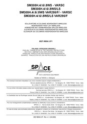 Space SM305H.8LS VAR295/F Translation Of The Original Instructions
