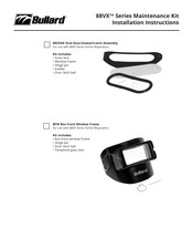 Bullard 88VX Series Installation Instructions