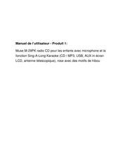 Muse M-29 KP User Manual