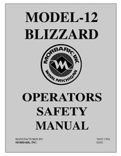 Morbark BLIZZARD 12 Operators Safety Manual