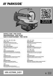 Parkside 457888 2401 Operating And Safety Instructions Manual