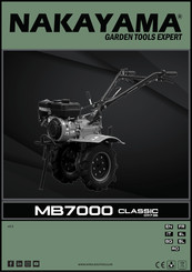 Nakayama MB7000 Operation Manual