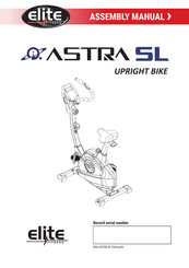 Elite Fitness ASTRA SL Assembly Manual