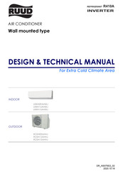 Ruud UIWH09AHWJ Design & Technical Manual