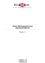 Genex GX8AES Operational Manual