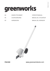 GreenWorks PAC458 Operator's Manual