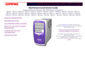 Compaq 5WV261 Maintenance And Service Manual