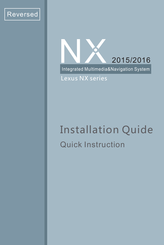 Lexus NX 2015 Series Installation Manual