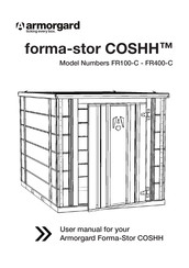 Armorgard forma-stor COSHH FR100-C User Manual