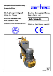 Airtec BS-340-EL Original Instruction Manual