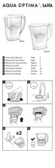 Laica AQUA OPTIMA Oria Instruction Manual