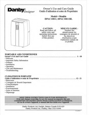 Danby DESIGNER DPAC10011BL Owner's Use And Care Manual