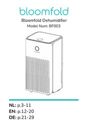 bloomfold BF003 Manual