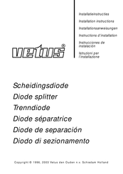 Vetus DIODE1253 Installation Instructions Manual