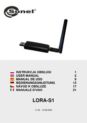 Sonel LORA-S1 User Manual