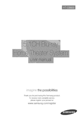 Samsung HT-C6600 User Manual
