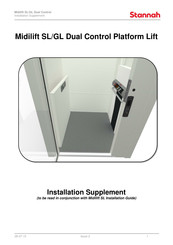 Stannah Midilift SL Installation Supplement Manual