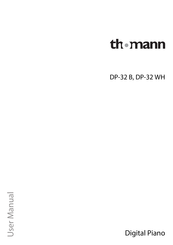 thomann DP-32 B User Manual