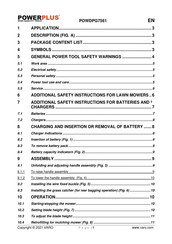 VARO POWERPLUS POWDPG7561 Manual