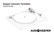 AUDIO KEEPER Keeper Genesis Setup Manual