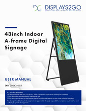 Displays2go DP043NLB3 User Manual