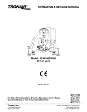 Tronair 02A7945C0100 Operation & Service Manual