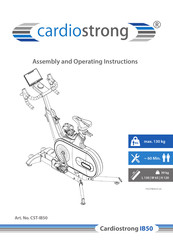 FITSHOP cardiostrong IB50 Assembly And Operating Instructions Manual