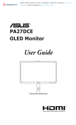 Asus ProArt PA27DCE-K User Manual