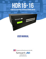 SMART-AVI HDR16-16 User Manual