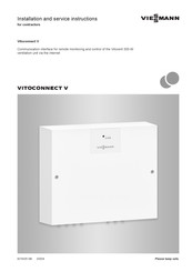 Viessmann VITOCONNECT V Installation And Service Instructions Manual