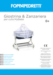 Foppapedretti MyBebe Giostrina Assembly Instructions Manual