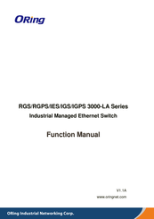 ORiNG IGS 3000-LA Series Function Manual