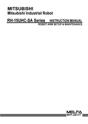 Mitsubishi MELFA RH-15UHC-SA Series Instruction Manual