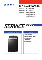 Samsung WA45T3400AW/A4 Service Manual