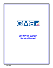 QMS 2560 Service Manual