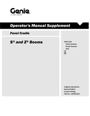 Terex Genie Z Series Operator's Manual Supplement