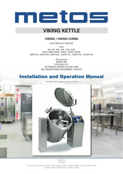 Metos 80EM Installation And Operation Manual